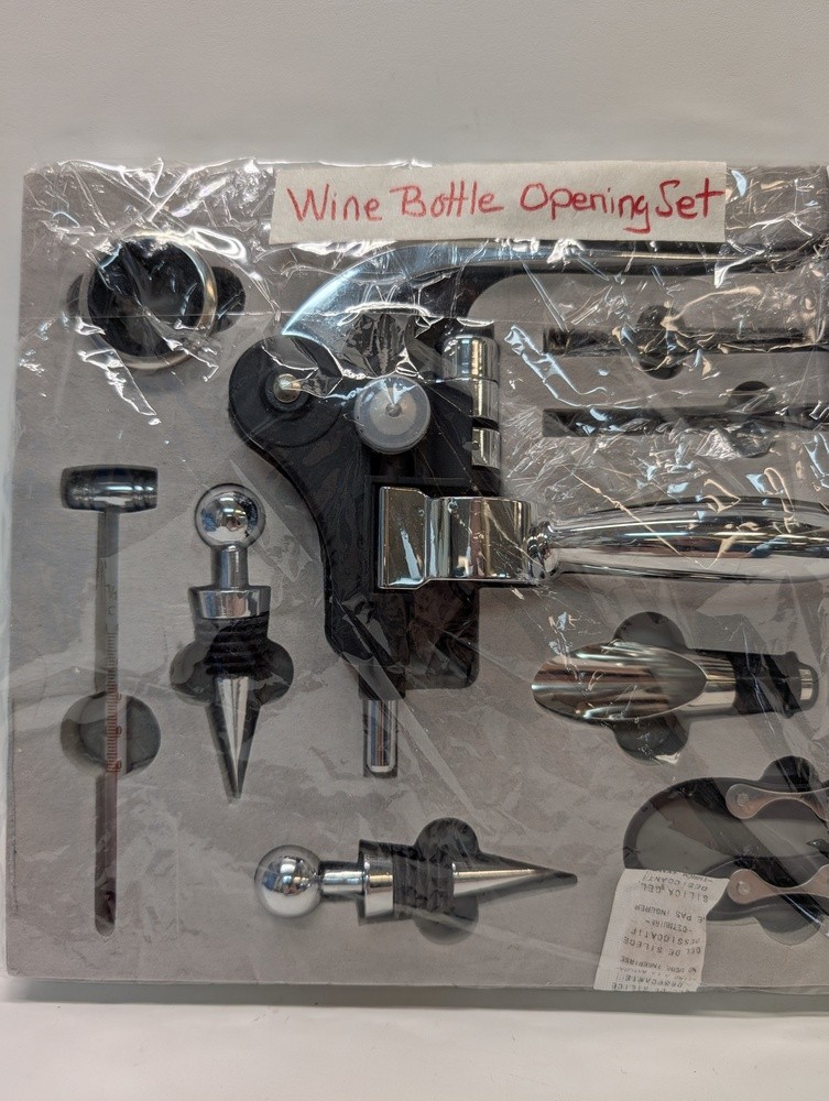 Wine Bottle Opening Set in Case