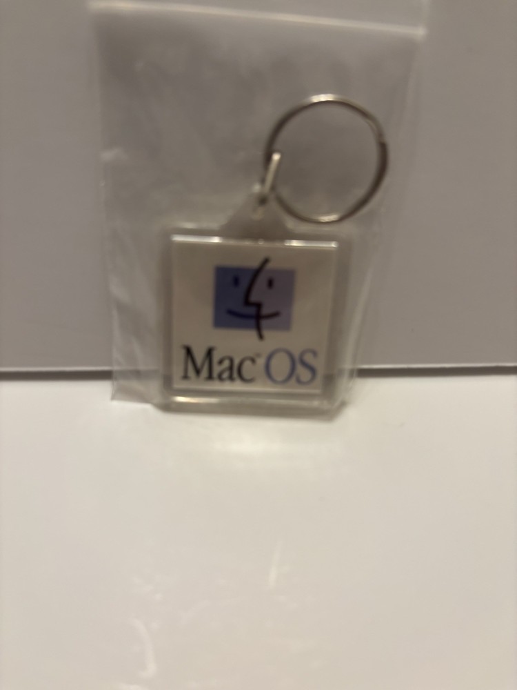 Vintage 1990’s Apple Mac OS Key Chain. Nice
