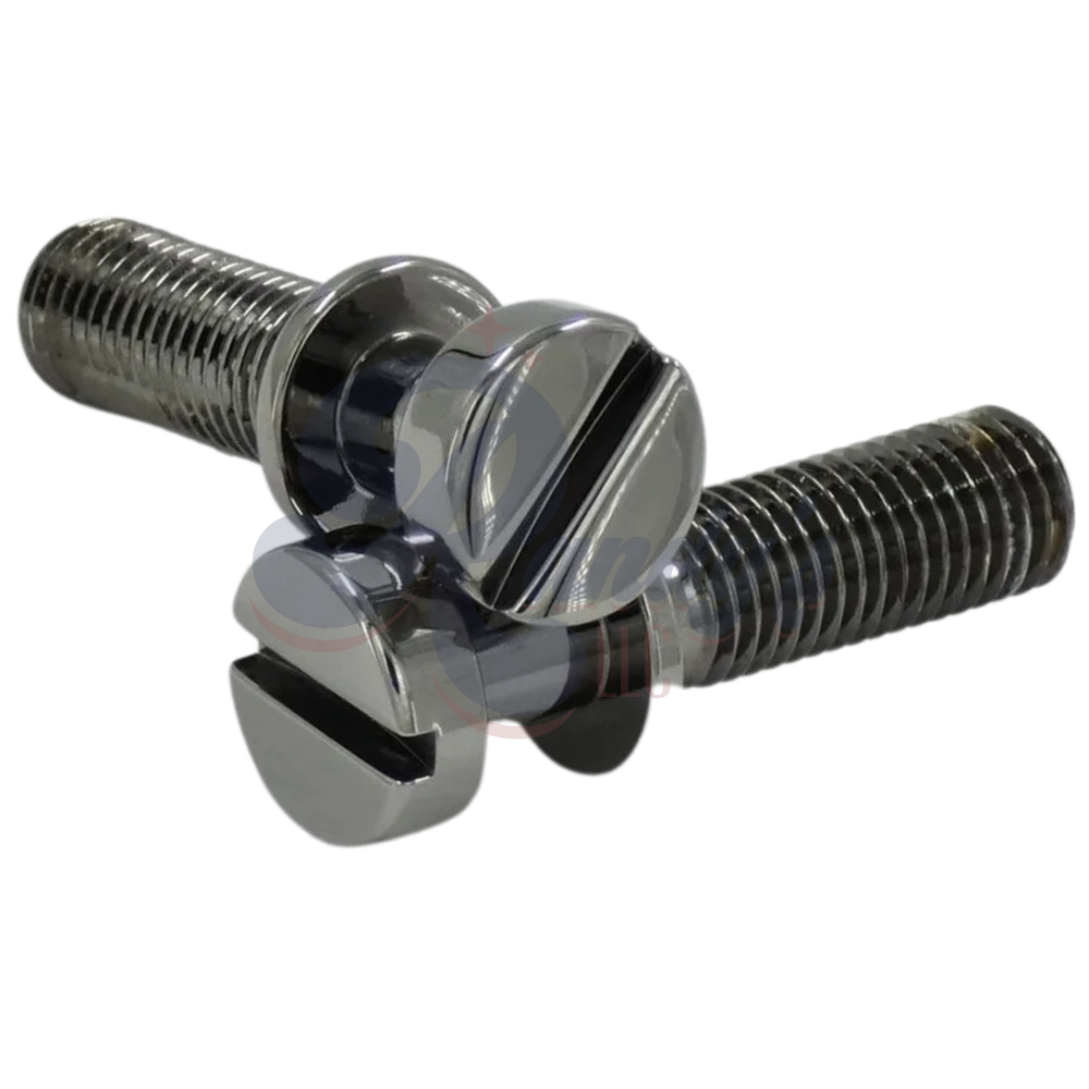 Advanced Plating Inc (API) Standard Stop Bar Studs - Aluminum - 2-Pack