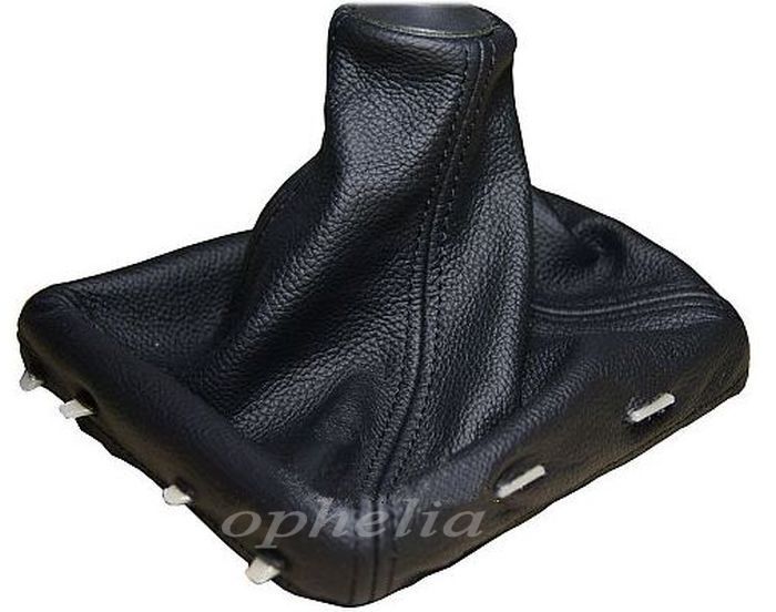 OPEL VECTRA C 2002-2008 GENUINE LEATHER BLACK WIRE SHIFT LEVER HEADSET