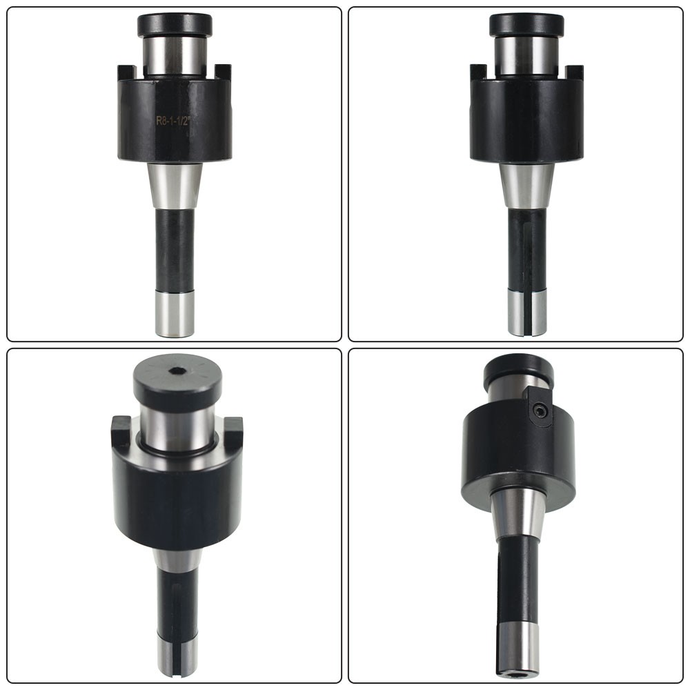 1 Pcs 1-1/2" R8 Shank Shell Milling Arbor Adapter Holder For Type
