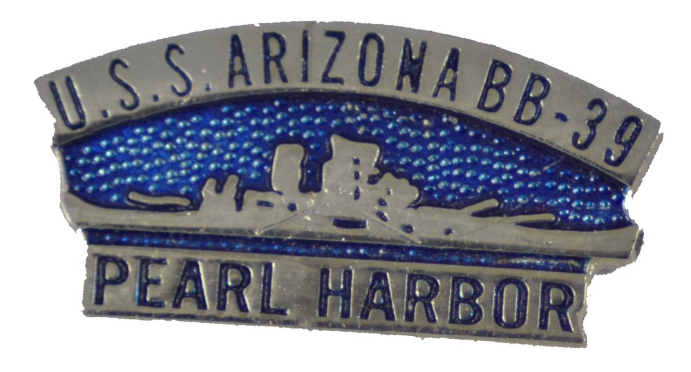 USS ARIZONA HAT PIN