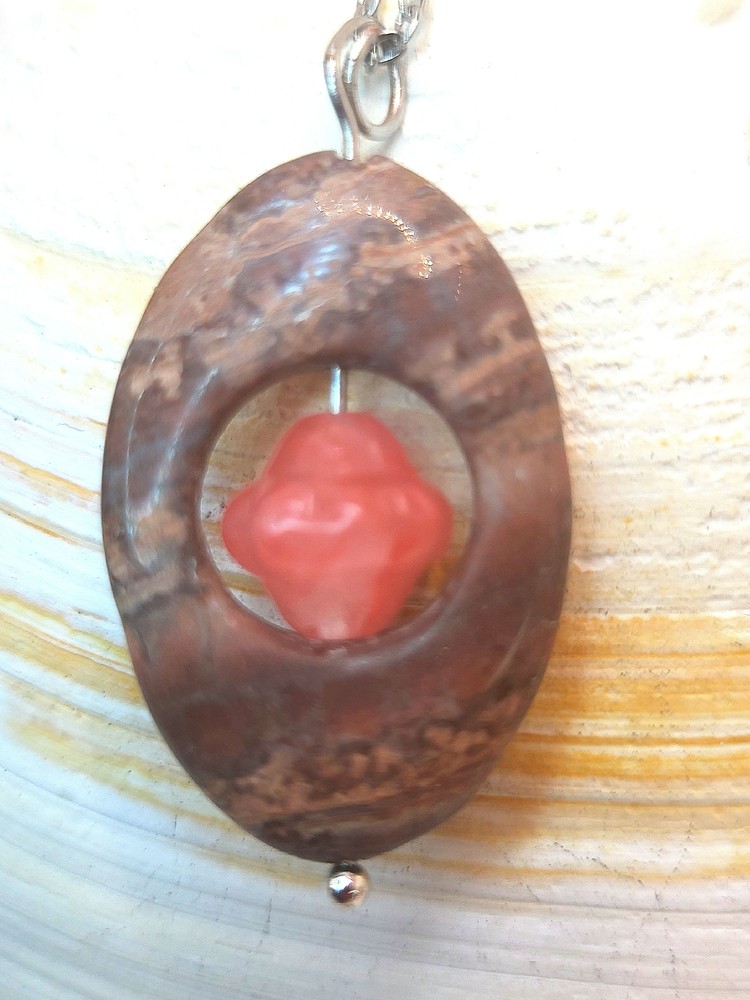 Strawberry Quartz Pendant