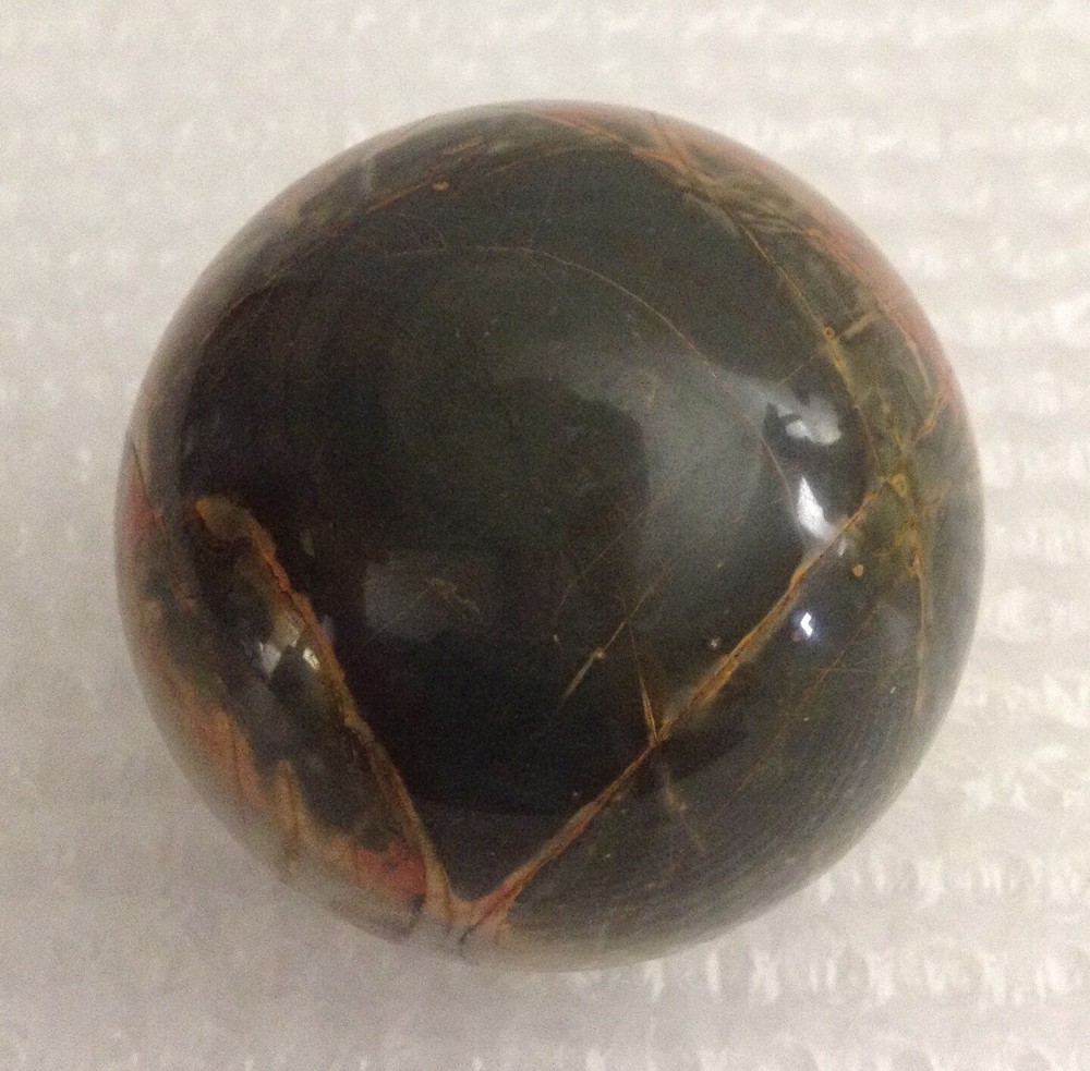 Stone Mineral Sphere Marble 3.25"