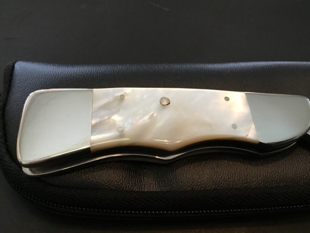 Custom Ray Cook Master Smith MOP Slipjoint Folder Folding Knife