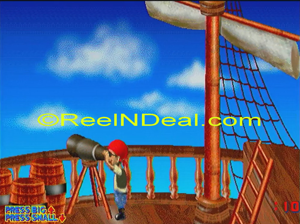 Amcoe Pirate 2002 Cherry Master 8-Liner Slot Machine Optional Skill Spin & Hold