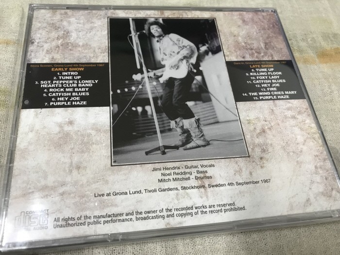 JIMI HENDRIX EXPERIENCE Stk67-4