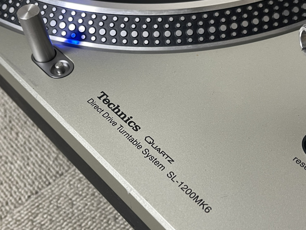 Technics SL-1200MK6 Direct Drive Turntable System Tested & Working with Manual