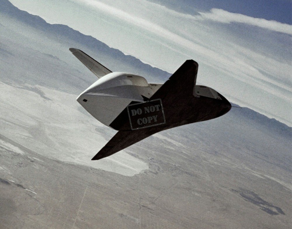 Shuttle Enterprise Free Flight Space Shuttle 8X12 PHOTOGRAPH