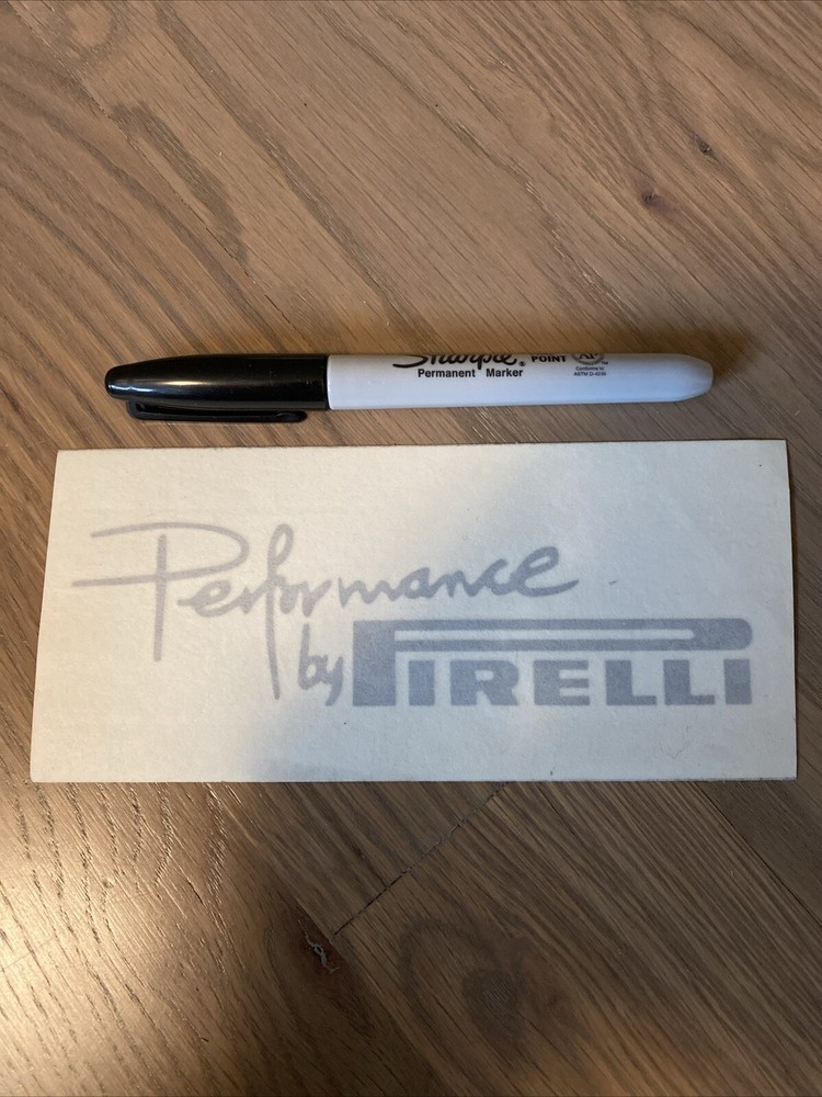 Performance By Pirelli Sticker