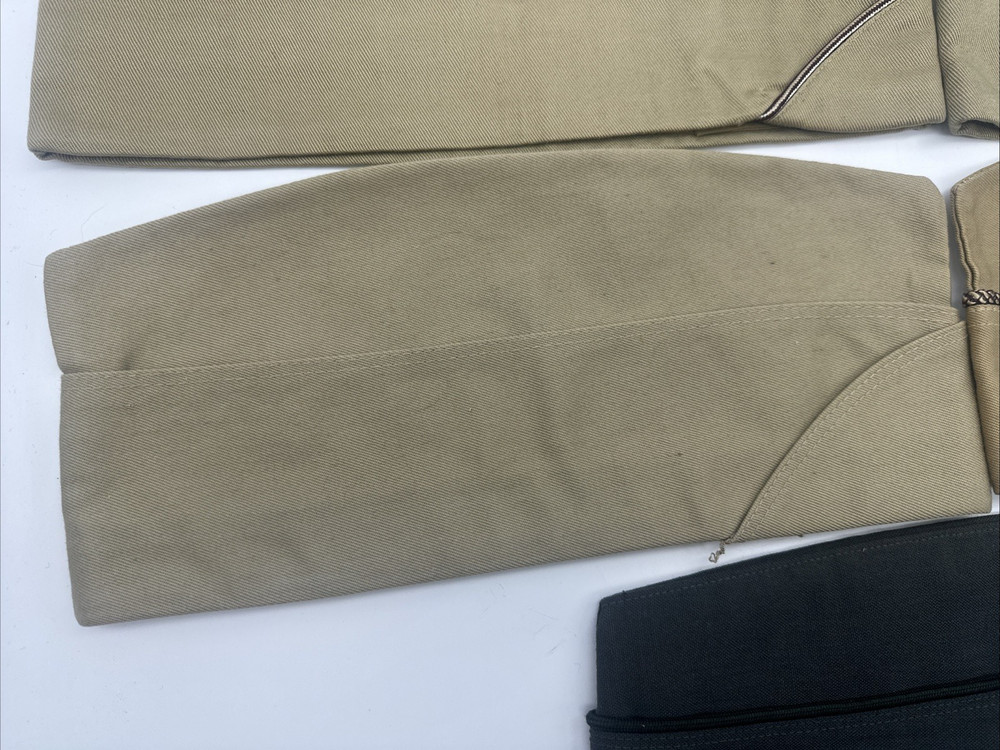 WWII and Post WWII Garrison Cap Lot