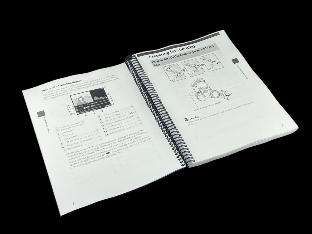 Nikon CoolPix P900 Reference Instruction Manual: 242 Pages & Protective Covers