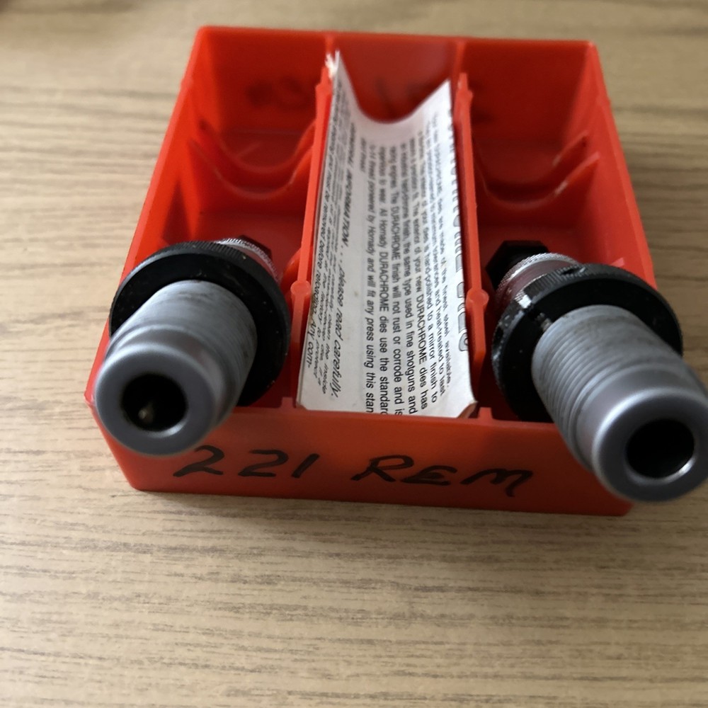 PACIFIC DURACHROME .221 REMINGTON FL RELOADING DIE SET