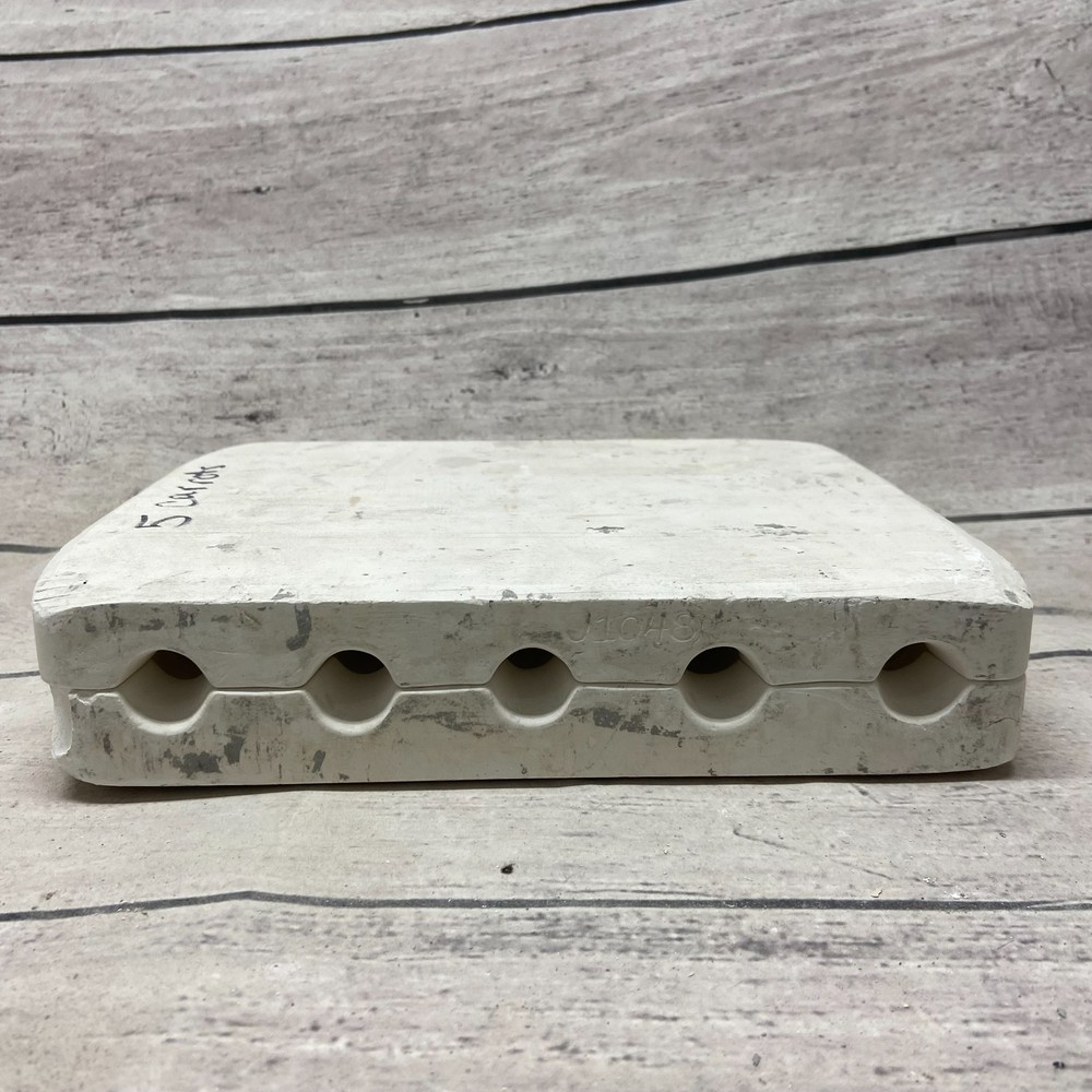Vintage Clay Magic Ceramic Casting Mold Five Carrots #J1048