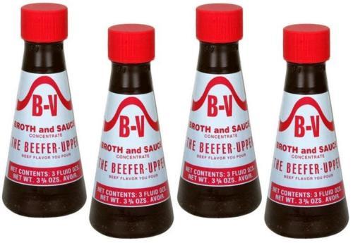 Wilson's BV Beef Extract B-V Beefer Upper 3.75 oz  - 4 Pack