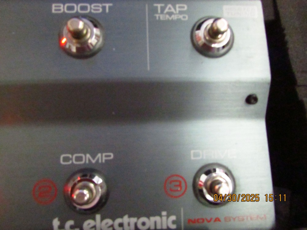 T.C. Electronic Nova System Guitar Multi Effects Processor Pedal