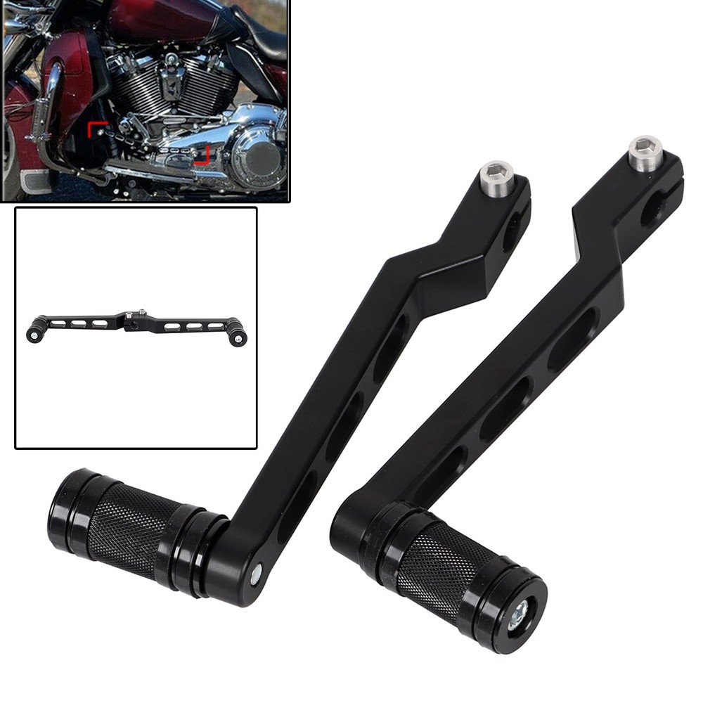 Heel Toe Shift Lever Shifter Peg Mount For Harley Touring Electra Glide FLHTCU