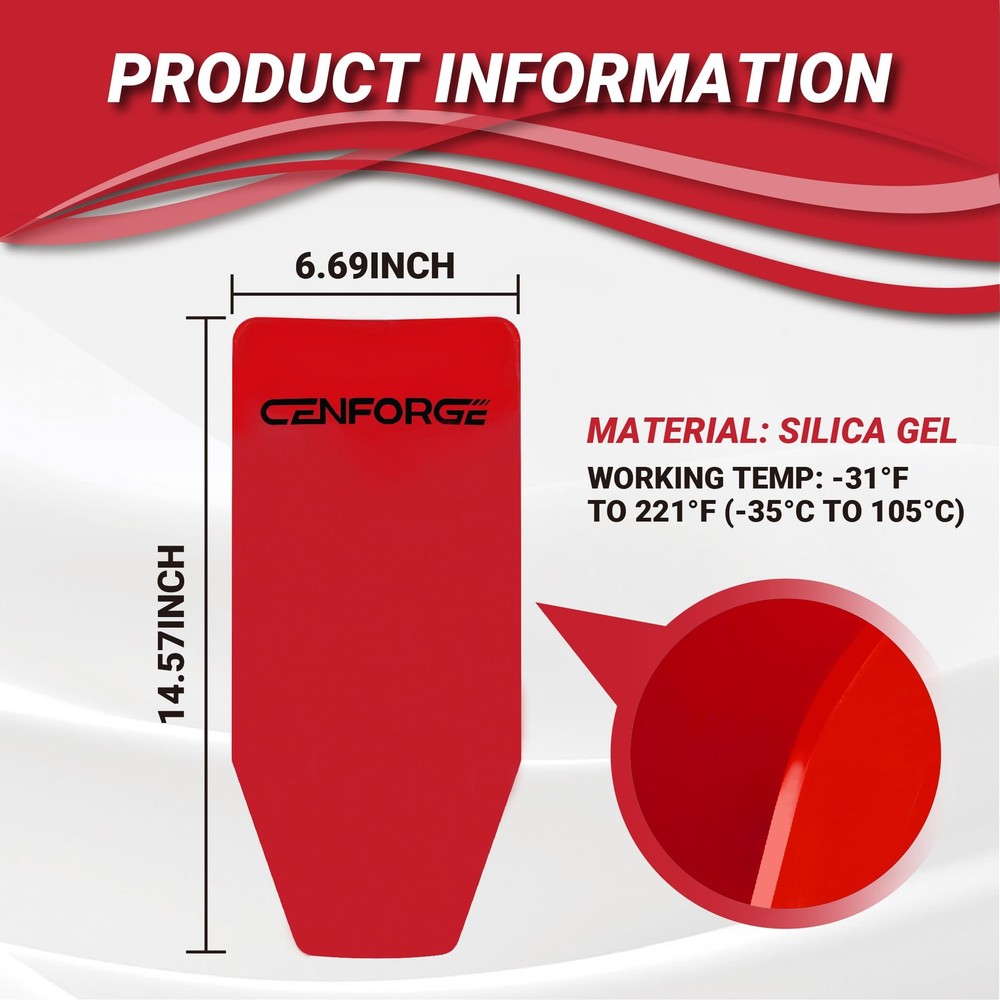 Cenforge Flexible Oil Funnel Draining Tool – Universal Guide for Red