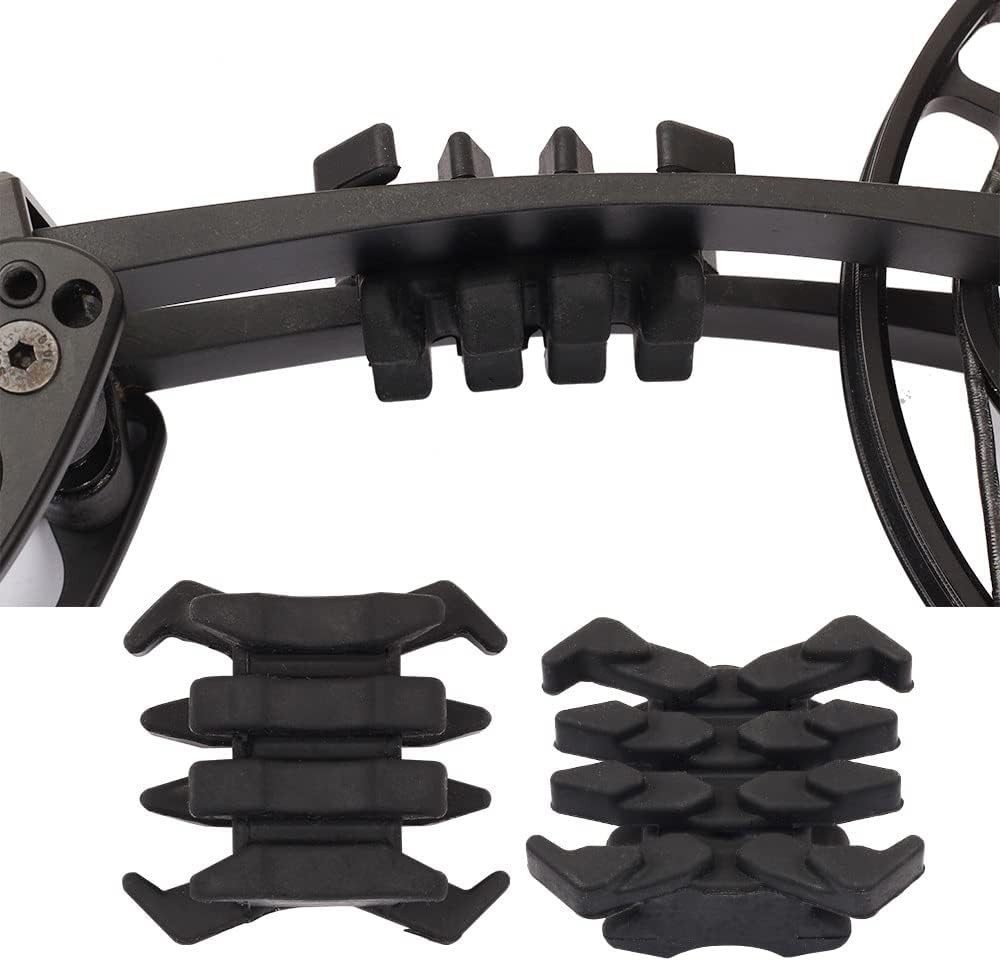 High-Performance Bow Limb Dampeners for Compound Bows & Crossbows - Black