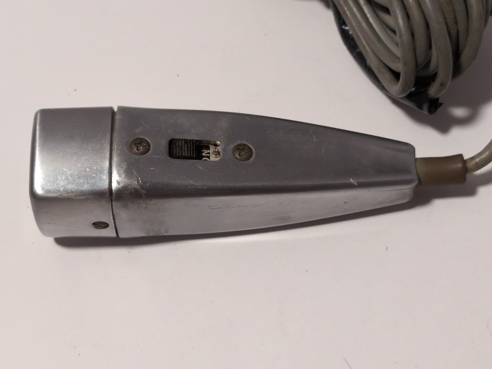 VINTAGE Square ASTATIC 332 HANDHELD MICROPHONE - Untested