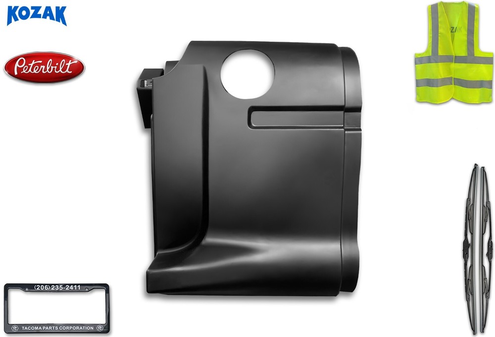 Mid Center Fairing (Left, Driver Side) for Peterbilt 387