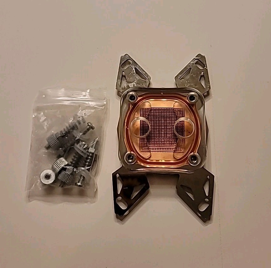 CPU Waterblock Clear Acrylic