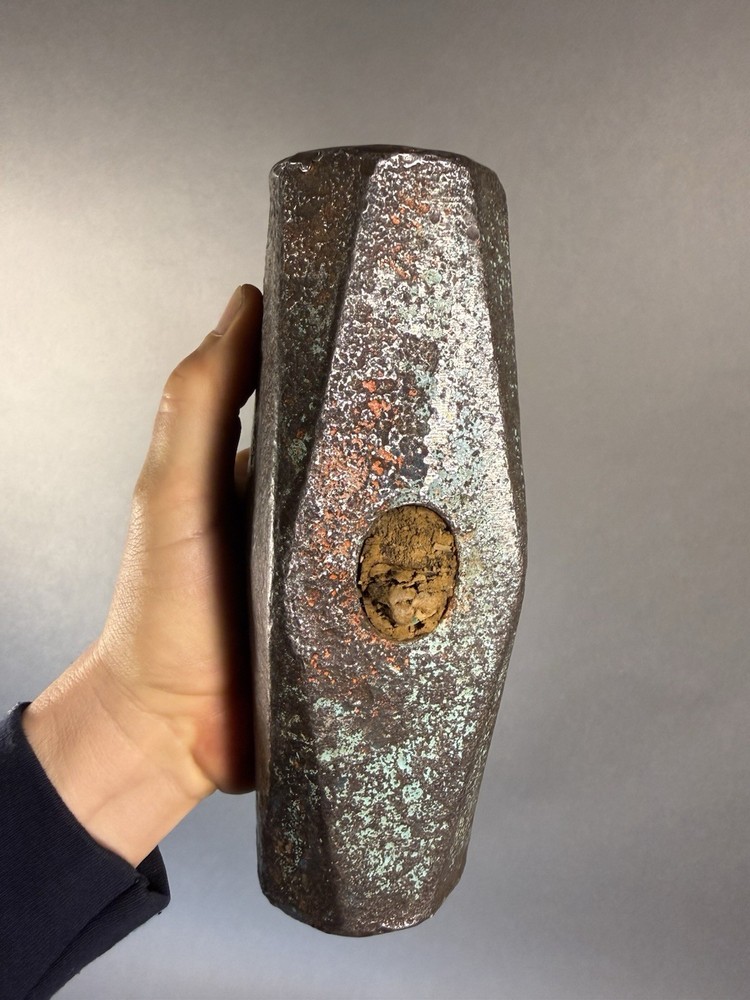 VINTAGE 15lb 4oz Nevada Pattern Sledge Hammer Head. Huge, Large.