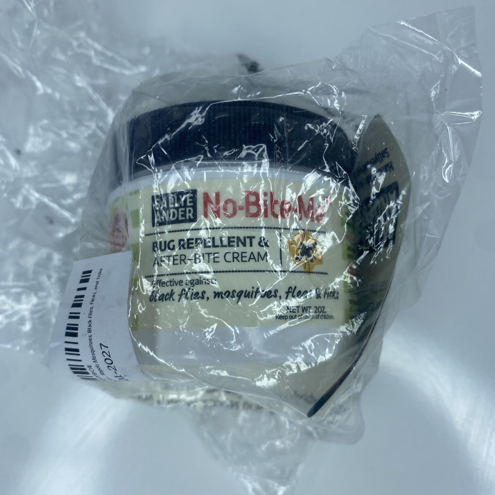 Sallye Ander No-Bite-Me Bug Repellant & After-Bite Cream - All Natural - 2 oz