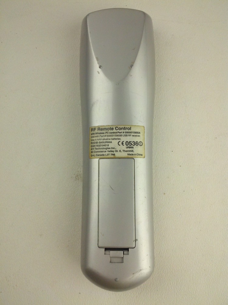 ATI Silver Wireless RF Remote Control