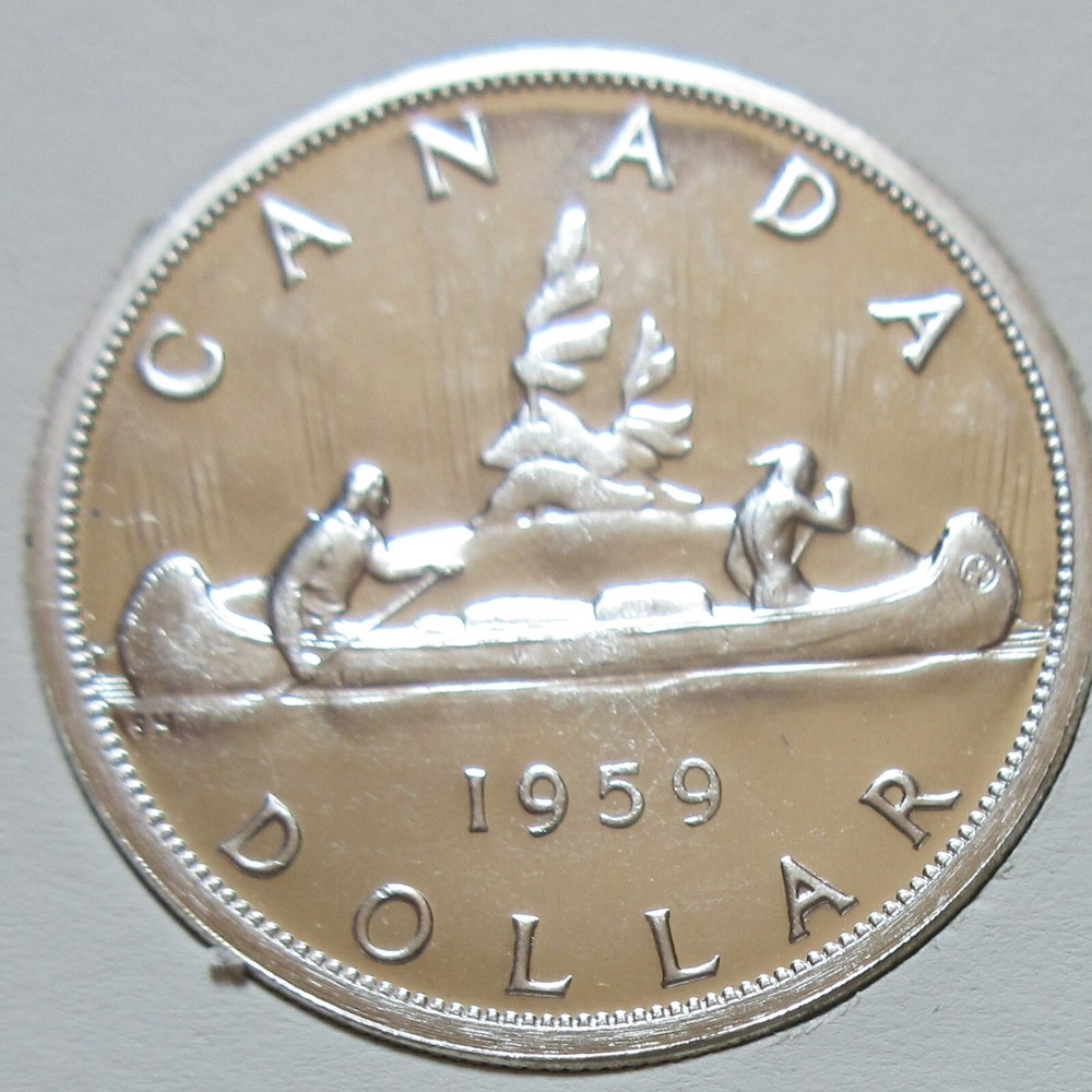 1959 Canada Silver PL YEAR Set. UNC COINS RJ