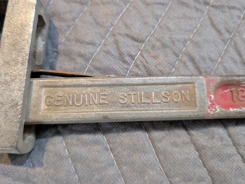 Vintage Stillson Walworth 18 Pipe Wrench