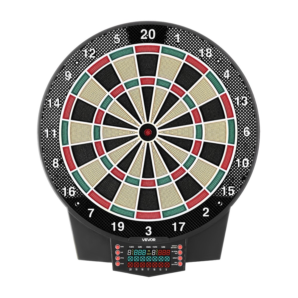 VEVOR Electronic Dartboard 15.5" Target Dartboard 43 Game Mode & 320+ Variations