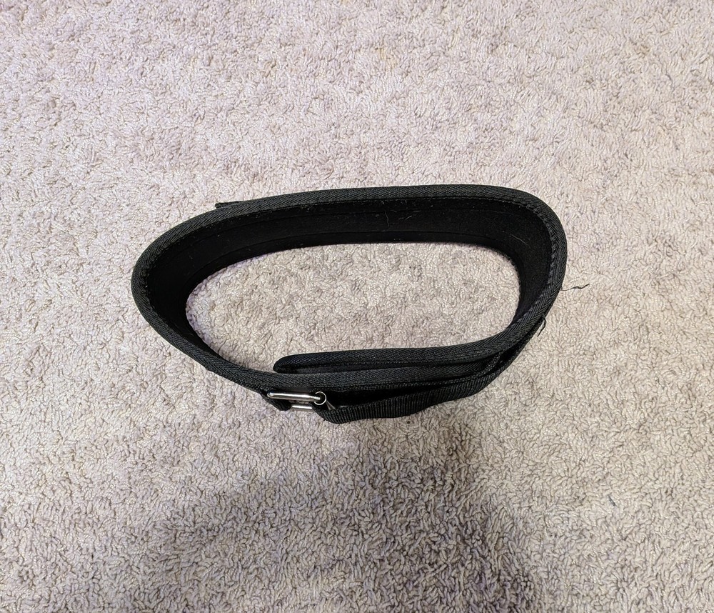 RitFit Medium 6-inch Black Weight Lifting Belt