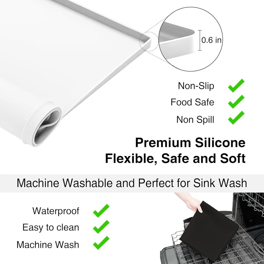 Heat Resistant Silicone Mat - Laundry Top Load