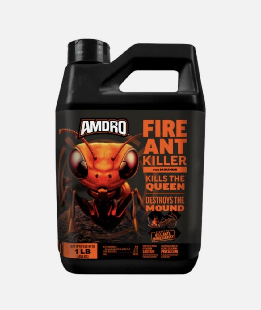 AMDRO Fire Ant Bait Killer Granules Hydramethylnon - 2 Lb.