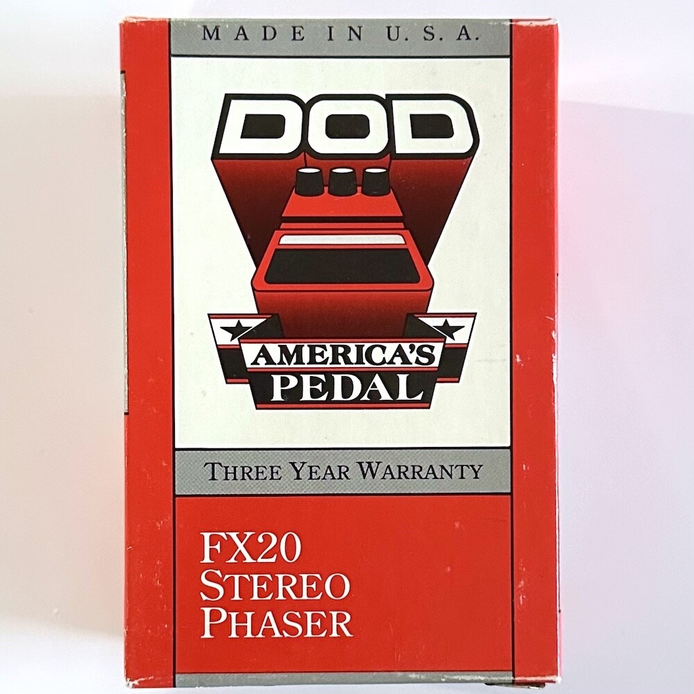 DOD (DigiTech) FX20-B Stereo Phaser Guitar Effects Pedal **INCLUDES BOX**
