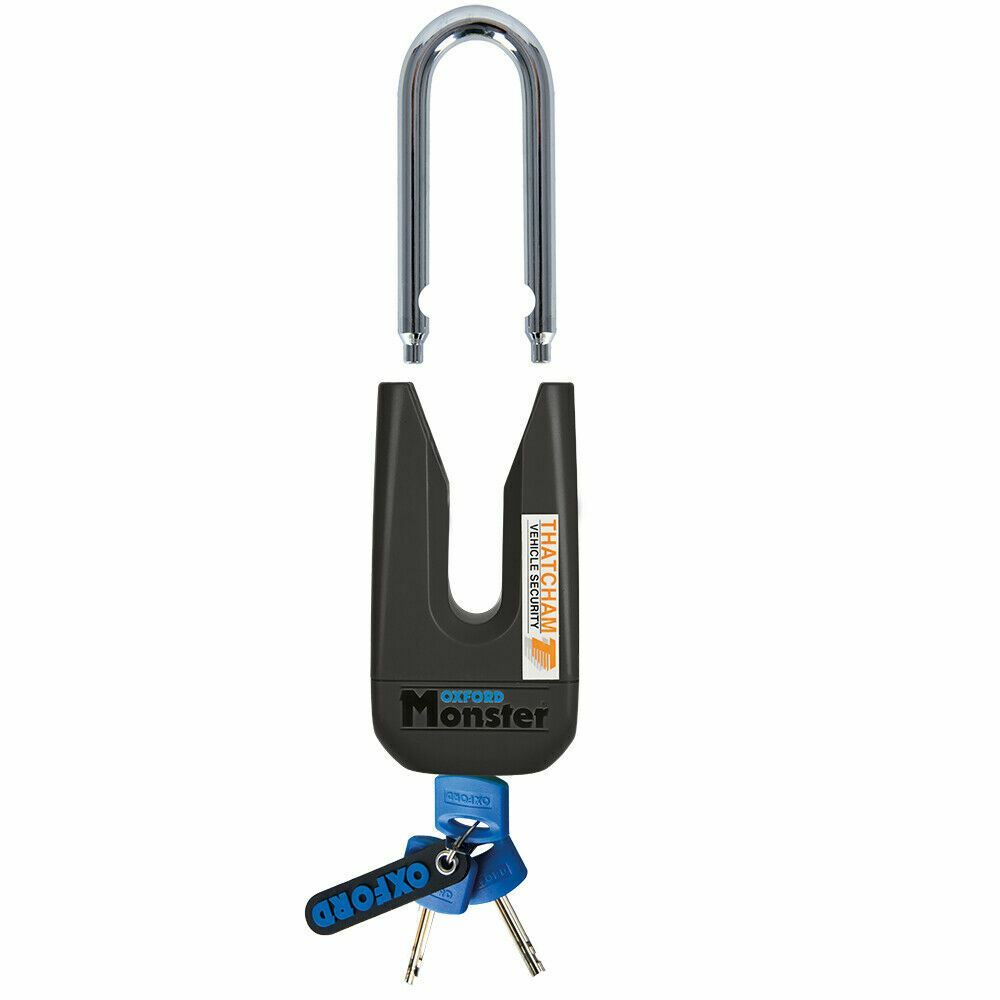 OXFORD MONSTER DISC LOCK - BLACK - OF32M