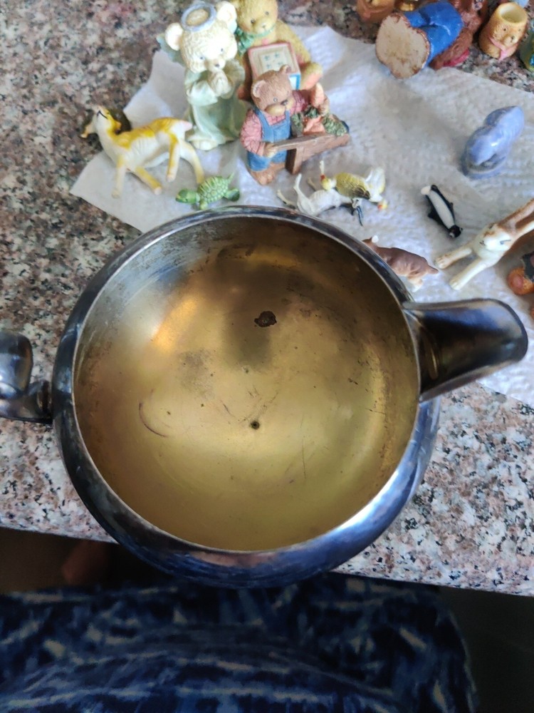 Vintage Epca Bristol Silver Creamer #39