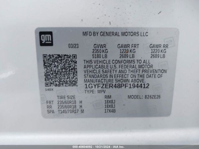 Air Shutter Fits 22-25 XT4 1973122