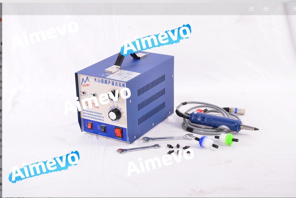 New Hotfix Rhinestone Machine Ultrasonic With 7 Drill Diamond Setting Machine it