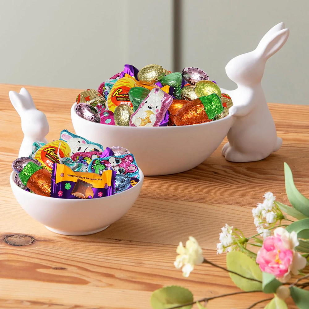 Bulk Easter Chocolate Candy Mix - 4 Pound Assorted Individually Wrapped Chocolat