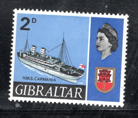 BRITISH GIBRALTAR STAMPS MINT HINGED LOT 68391