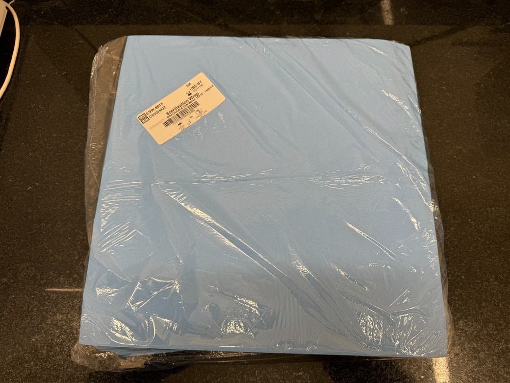 Sterilization Wrap 15" x 15"  STERISHEET 1000 pieces each