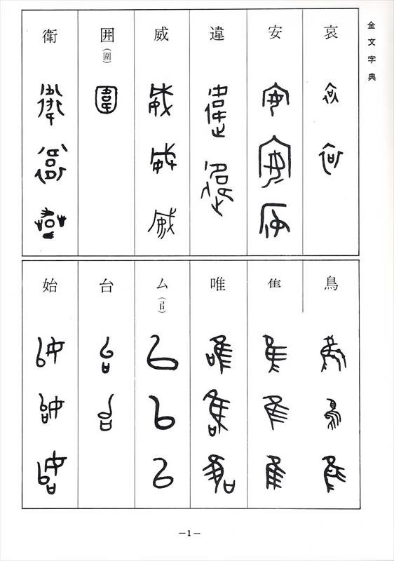 Selected Gold-Character Dictionary (Calligraphy Masterpieces Selection)