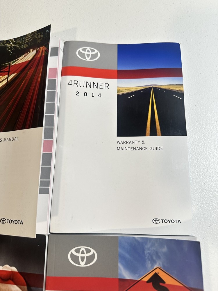 Toyota 4Runner 2014 Manuals Set OEM