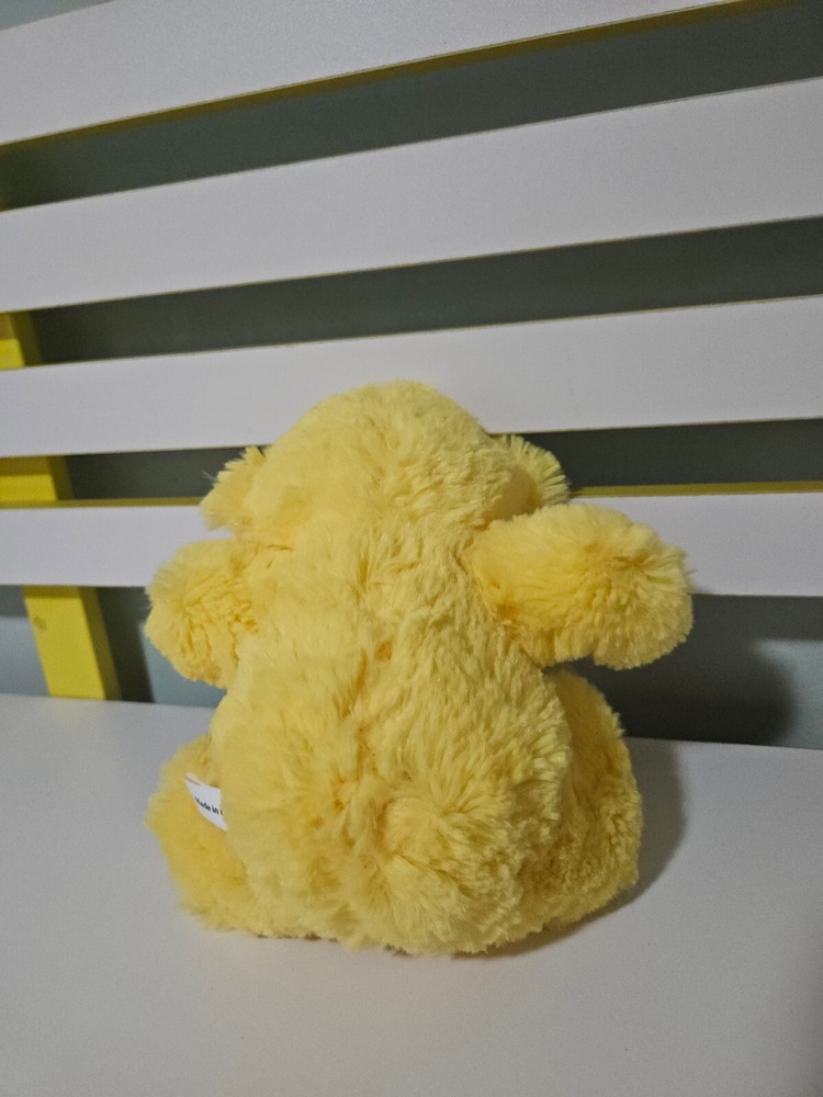 YELLOW TEDDY BEAR ELKA 20CM YELLOW BOW
