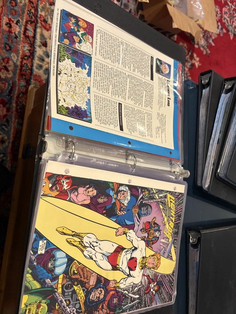 Comic Book Bio Binders