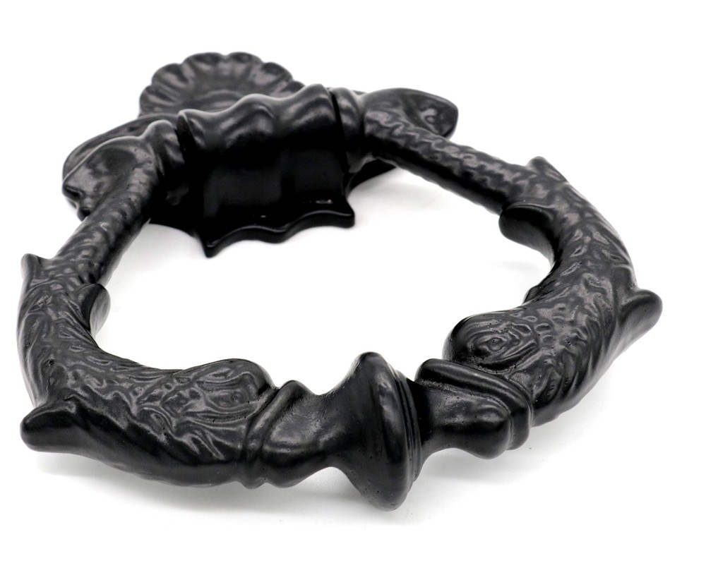 Cast Iron Door Knocker Medieval Victorian Style Front Decor Hardware Accessory