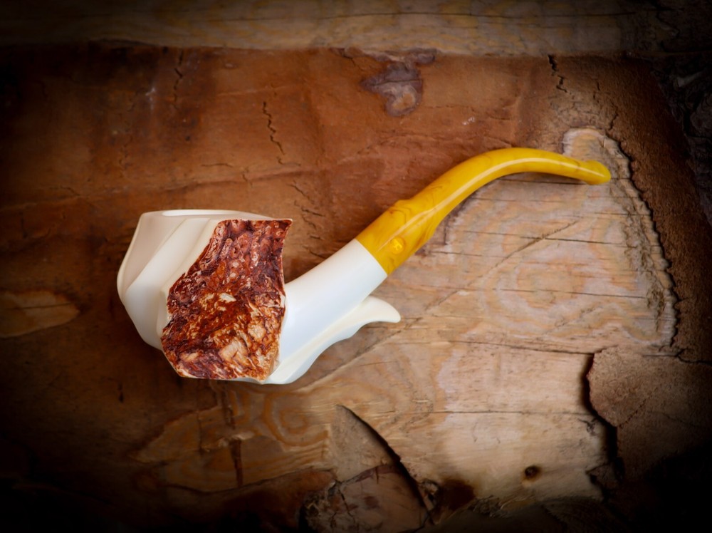 Special Natural Meerschaum Pipe