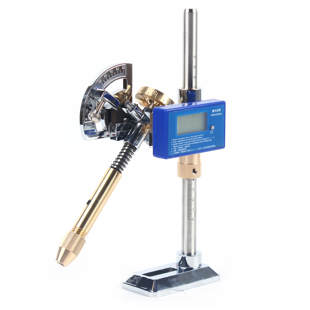 Handle Digital Display Angle Manipulator Gem Faceting Machine Angle Polishing